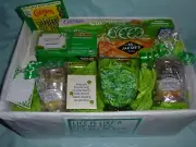 Elegant IRISH TEA GIFT BASKET - Food & Tea Gift Box Assortment Set - Ireland