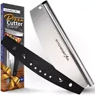 KitchenStar Pizza Cutter Rocker 16 inch - Large Stainless Steel Slicer Knife