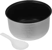 HOLIDYOYO Non Stick Rice Cooker Inner Pot Cooking Pot Container Replacement for Rice Cookers Efficient Heat Transfer Practical Portable Kitchen Essential