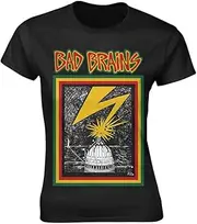 [Rockstar Merch] Bad Brains Bad Brains Logo Band T Shirt Black