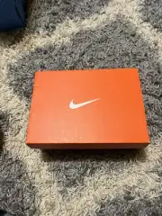EMPTY NIKE SHOE BOX - NIKE BOX Size 9c (EMPTY SHOE BOX NO SHOES) Orange