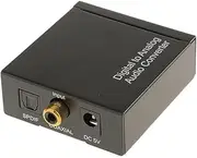 AsrMyjcx Digital to Analog Audio Converter/Optical SPDIF TOS to Analog Stereo L/