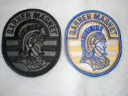 ARMY JROTC - GARNER MAGNET HIGH SCHOOL SSI SET - 2 DIFFERENT PIECES