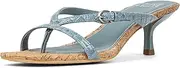 [Donald J Pliner] Women's Claudee Heeled Sandal, Light Blue, 5.5