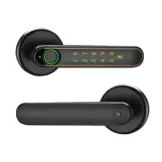 for Smart Fingerprint Door Lock with Handle Keypad Anti-peep Password Door Lock