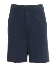 decorated zipper shorts 28 Black