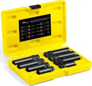 8Pcs Locking Lug Master Key Set Sae/Metric Inner Wheel Lock Removal Kit