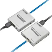 4K@60HZ HDMI 2.0 Extender Cat5e/Cat6/Cat7 Loop-Out, IR Control, Cascading