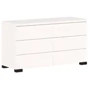 Elara 6 Drawer Chest White