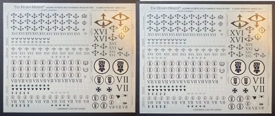 Horus Heresy Legiones Astartes Transfer Sheet Decals Warhammer 30k - (x2)