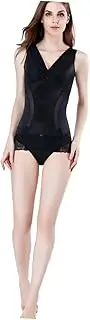 [CATIEBYE] Ladies Cor Bodysuit for Women Ladies Tops Bustier Underbust Adjustable Women Black
