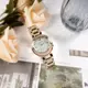 CITIZEN / EM0333-57A / L 光動能 晶鑽閃耀 藍寶石水晶玻璃 不鏽鋼手錶 淺綠x鍍玫瑰金 30mm