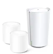 TP-Link Deco X73-DSL(3-pack) AX5400 VDSL Whole Home Mesh Wi-Fi 6 Modem System 660sqm Coverage For 1-3 Bedroom Houses, Dual-Band, OFDMA, MU-MIMO, Beam Deco X73-DSL(3-pack)