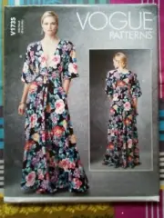 Vogue Sewing Pattern 1735 V1735 Misses Dress Very Easy Vogue size L-XXL NEW