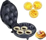 Cupcake Machine, Electric Mini Pie Maker With Indicator Light, Stainless Steel Waffle Maker, Double-Sided Heating Donut Maker, Non-Stick Surface, For Bakery, Mall, Dessert Shop, Coffee Shop
