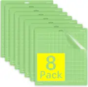 Gwybkq Cutting Mat for Cricut Explore One/Air/Air 2/Maker 8 Pack 12X12 Inch Stan