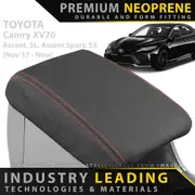 Toyota Camry XV70 - GP6 Premium Neoprene Console Lid Cover (Made to Order)