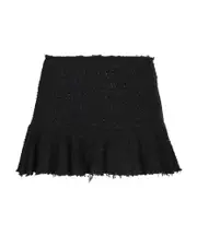 Blumarine Lurex Mini Skirt IT40,IT42 black