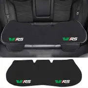 1pcs Car Seat Cushion Non-Slip Cover Ice silk Velvet Plush For Skoda VRS Octavia Kamiq Kodiaq Karoq Superb Fabia Accessories Back row 1pcs