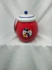 Hallmark Disney Mickey & Minnie Mouse Ceramic Cookie Jar 7" - NWT