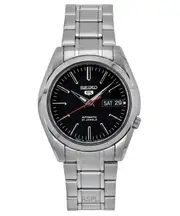 Seiko 5 Automatic Japan Made Stainless Steel Black Dial SNKL45J1 30M Mens Watch