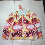 Heron Preston x Kenny Scharf Denim Jacket Size XXL US 44