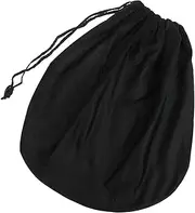 Motorcycle Helmet Cover, Universal Helmet Bag, Motorcycle Helmet, Portable with Drawstring, Waterproof Riding Helmet Children, Scratch-Resistant Riding Helmet Bag, Black, 52 x 46 cm, Suitable for