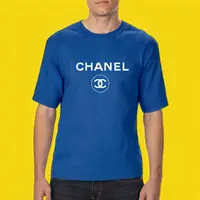在飛比找蝦皮購物優惠-Chanel 2 色香奈兒 T 恤短袖 Distro T 恤