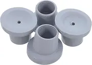 4pcs Sooth Chair Bath Chair Foot Cover Crutches Tips Furniture Feet Protectors Bath Chair Supplies Bath Foot Cover Furniture Leg Protectors Shower Chair Leg Caps Rubber