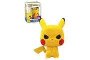 Funko POP Pokemon Pikachu Grumpy Flocked NYCC 2020 #598 Vinyl Figure