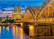 HUADADA Jigsaw Puzzles for Adults 1000 Pieces, Puzzles for Adults 1000 Piece, Challenging Game Toys, Impossible Puzzle, Family Decoration Puzzle - Cologne