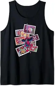 [Marvel] Spider-Man and Super Villain Polaroids Tank Top