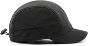 [talajee] Short Brim Quick-Dry Lightweight Breathable Polyester Baseball Cap Adjustable Drawstring Dad Hat Outdoor Men Women