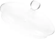 Mikinona High Borosilicate Glass Soup Pot Lid Cooking Lid Excellent Heat Resistance for Stew Noodle Pots