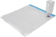 [Sxhlseller] 30 Pack Vacuum Storage Bags with Electric Pump, Filament Storage Vacuum Sealed Kit, Vacuum Seal Bags For Clothing Travel, Clothing Compression