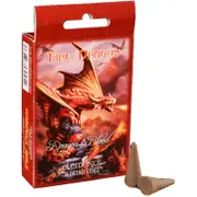 Fire Dragon Incense Cones by Anne Stokes - 15 cones.