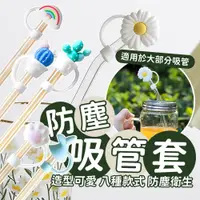 在飛比找PChome24h購物優惠-吸管套 環保吸管 不鏽鋼吸管 吸管防塵套 吸管塞 不鏽鋼吸管