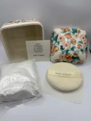 Vtg Beauty Merle Norman Bath Body Powder. Sealed. Original Container and Puff