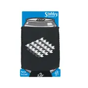 Fish Swan Illusion - Funny Novelty Stubby Holder With Base