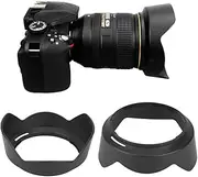 Black Plastic Mount Lens Hood HB-53 AF-S 24-120mm f 4G ED VR Lenses Photography Accessories