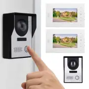 1 to 2 7in Video Intercom System Night Hands Call Monitor AC110‑240V ECO