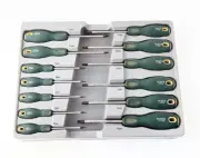 Force 2137TYC S2 Steel 13pc Star Torx Tamperproof Screwdriver Set: T5, T6H-T45H