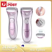 Women Electric Hair Remover Shaver Bikini Leg Body Face Epilator Battery Powered