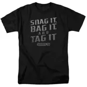 Warehouse 13 Snag It T Shirt Licensed Sci-Fi TV Show Classic Adult Tee New Black