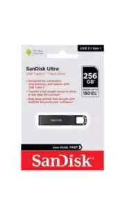 SanDisk Ultra 256GB USB Type-C Flash Drive 3.1 150mbps SDCZ460-256G-G46