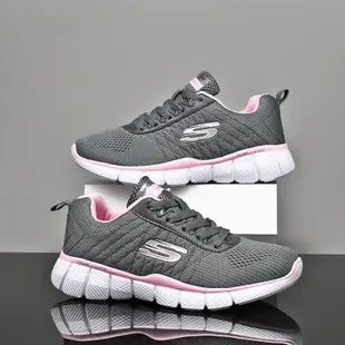 📣 現貨特價 Skechers 斯凱奇2024 新款 繫帶運動鞋 女鞋 輕便 網眼透氣 休閒鞋