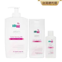 在飛比找Yahoo奇摩購物中心優惠-sebamed施巴 嬌顏卸妝乳400ml+200ml+50m