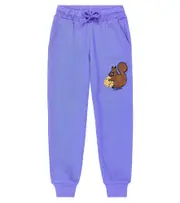 [Mini Rodini] Mini Rodini Squirrel cotton chenille sweatpants M 24/36 blue