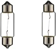 2 x SV8.5 5 W 24 V 10 x 36 Light Bulb Car Motorcycle Moped Scooter Tractor Truck Van