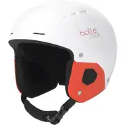 Bolle Quickster Child Ski Helmet Shiny White Red 49-52 CM SIZE XS